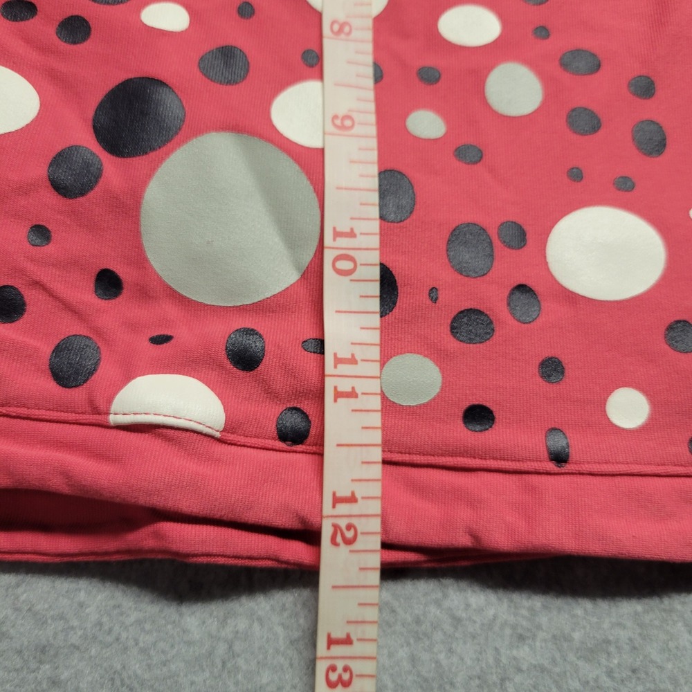Nike Womens Pink Polka Dot Tennis Skort Built-in Briefs Size Medium Pickleball - Picture 6 of 10